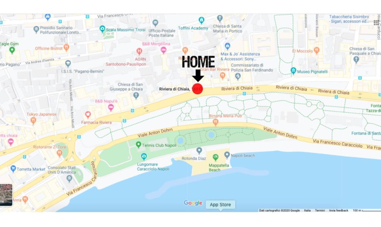 Chiaia Premium Flat, Naples Center, Near Seasideアパートメント エクステリア 写真